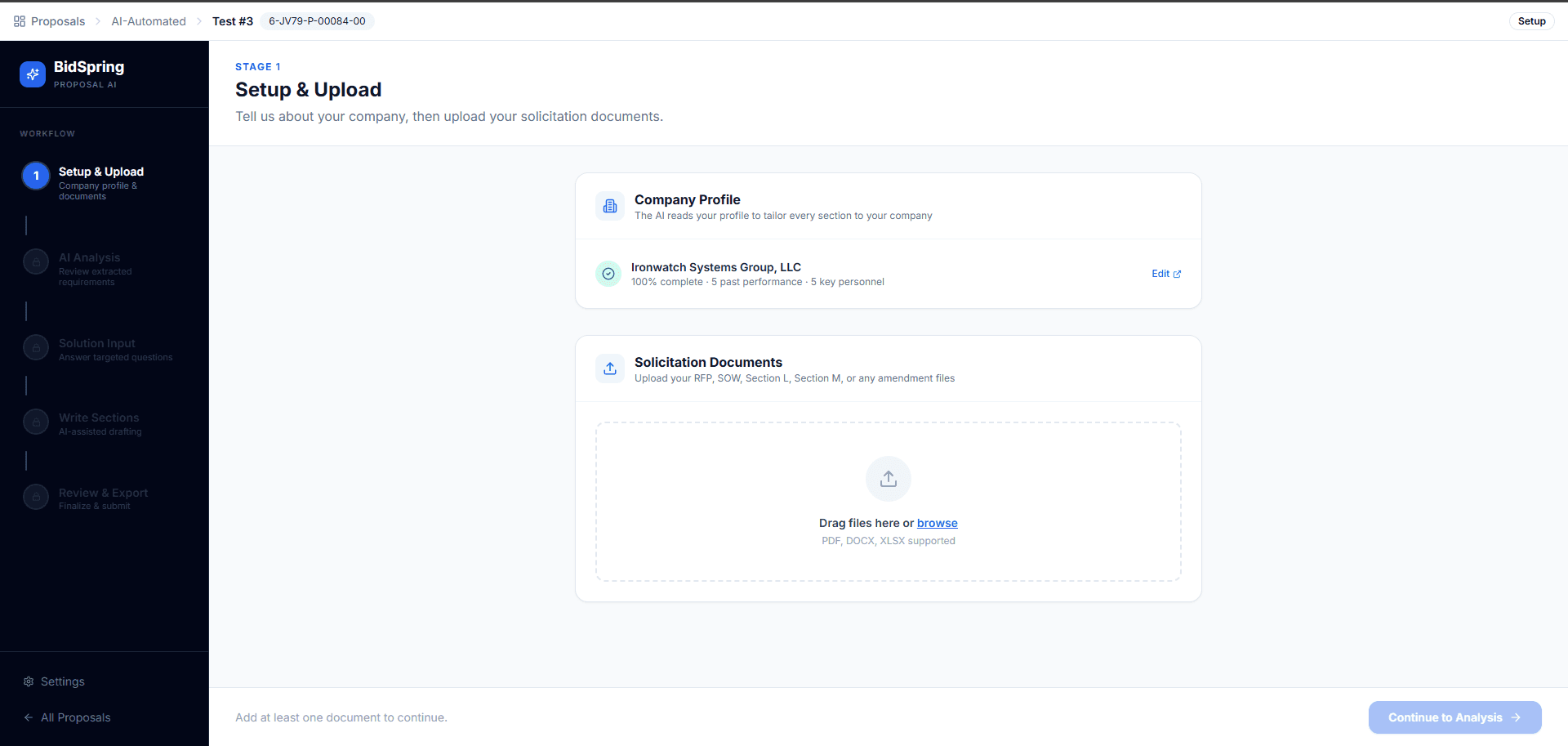 Bidfluence homepage screenshot